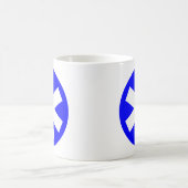Mug Asterisk - Bleu (Centre)