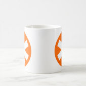 Mug Asterisk - Orange (Centre)