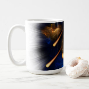 Mug Astéroïde Apocalypse Fractage Art Spacescape