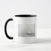 Mug Astoria, Oregon Annual Regatta Sailing Photograph (Gauche)