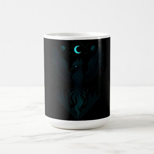 Mug Astral Phoenix - Renaissance Cosmique de Feu (Centre)