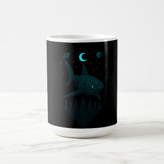 Mug Astral Shark - Cosmic Ocean Predator (Centre)