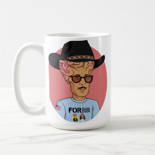 Mug Astro-Cowboy Fan (Gauche)