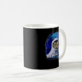 Mug Astrocat Cosmique De L'Espace De Chat Dans La Gala (Devant droit)