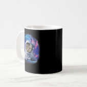 Mug Astrocat Cosmique De L'Espace De Chat Dans La Gala (Devant gauche)