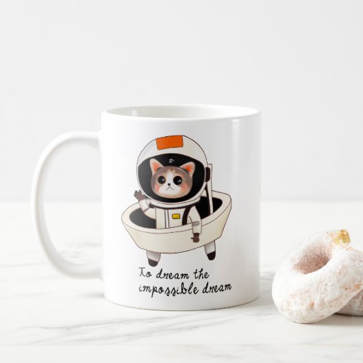 Mug Astrocat rêvé (Avec donut)