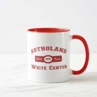 Mug Astroland central blanc