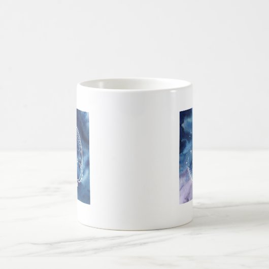 Mug Astrologie aquarelle - Gemini (Centre)