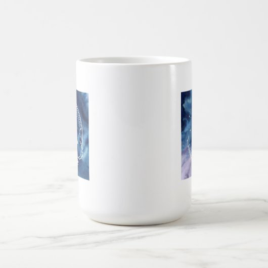 Mug Astrologie aquarelle - Gemini (Centre)