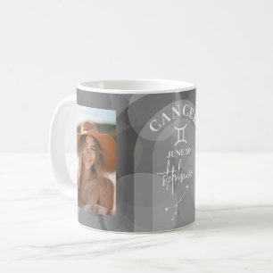 Mug Astrologie Cancer Zodiac Signet photo Anniversaire