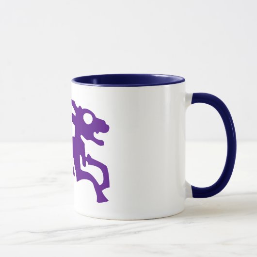 Mug Astrologie Capricorne Signe Solaire, Zodiac Ringer (Droite)