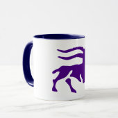 Mug Astrologie Capricorne Signe Solaire, Zodiac Ringer (Devant gauche)