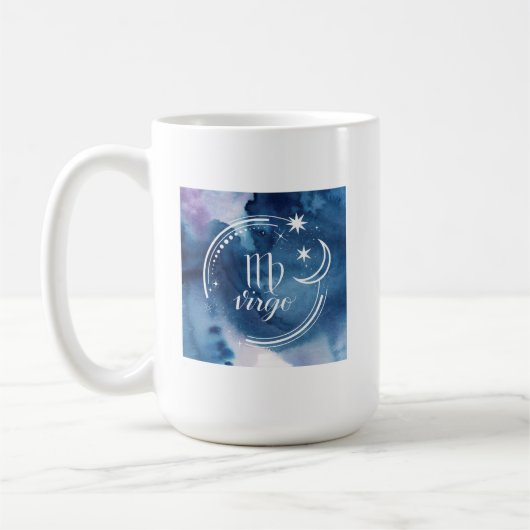 Mug Astrologie de l'aquarelle - Virgo (Gauche)