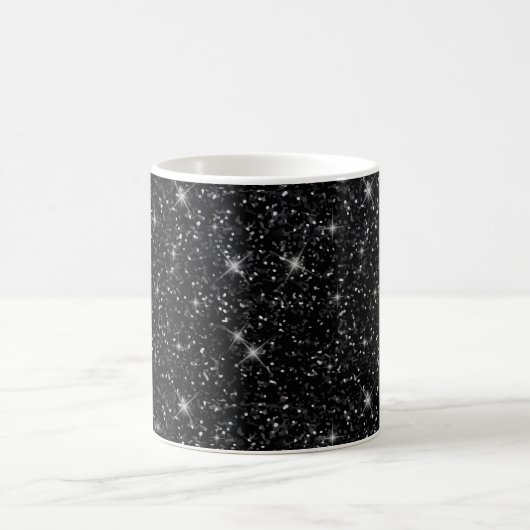 Mug Astrologie des étoiles d'amour de l'Univers noir b (Centre)