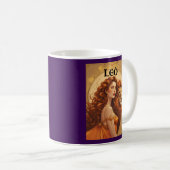 Mug Astrologie des signes diolaires Leo Zodiac (Devant droit)