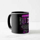 Mug Astrologie/ Signal Zodiaque//Gemini (Devant gauche)