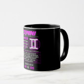 Mug Astrologie/ Signal Zodiaque//Gemini (Devant droit)
