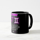 Mug Astrologie/ Signal Zodiaque//Gemini (Devant droit)