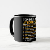 Mug Astrologie/ Signal Zodiaque//Scorpio (Devant gauche)