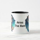 Mug Astrologie Zodiac Ram Aries personnalisée (Centre)
