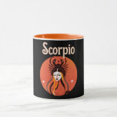 Mug Astrologie Zodiaque Scorpio Horoscope (Centre)