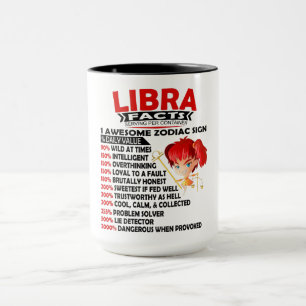 Mug Astrologie/ Zodiaque Signal//Libra Faits