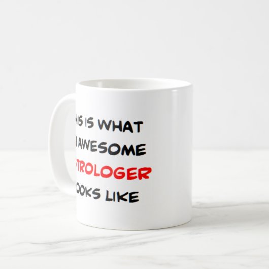 Mug astrologue, génial (Devant gauche)