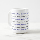 Mug AstroloME Aries (Devant gauche)