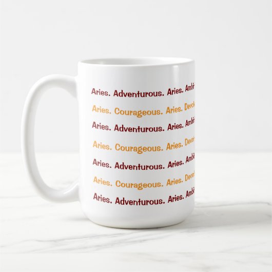 Mug AstroloME Aries (Gauche)