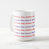 Mug AstroloME Aries (Devant gauche)