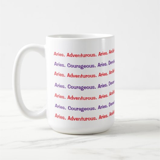 Mug AstroloME Aries (Gauche)
