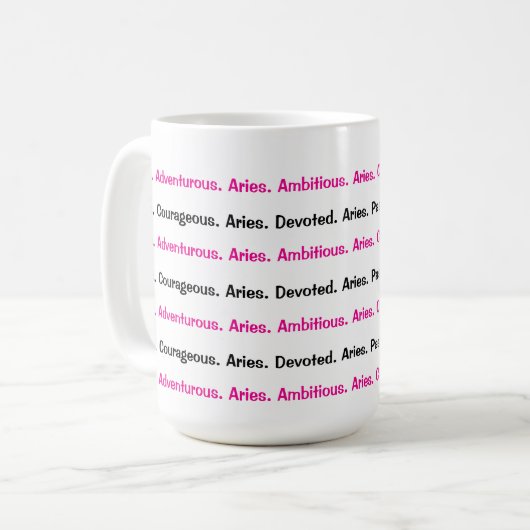 Mug AstroloME Aries (Devant gauche)