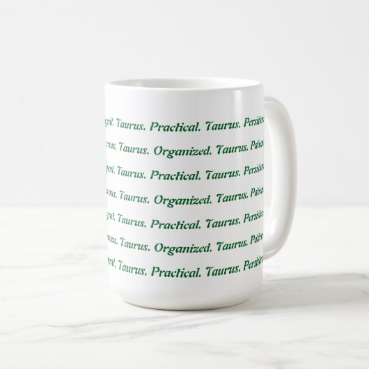 Mug AstroloME II Taurus (Devant droit)