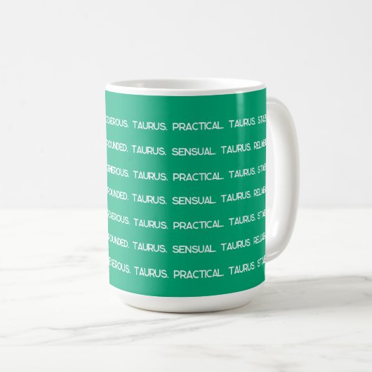 Mug AstroloME Taurus (Devant droit)