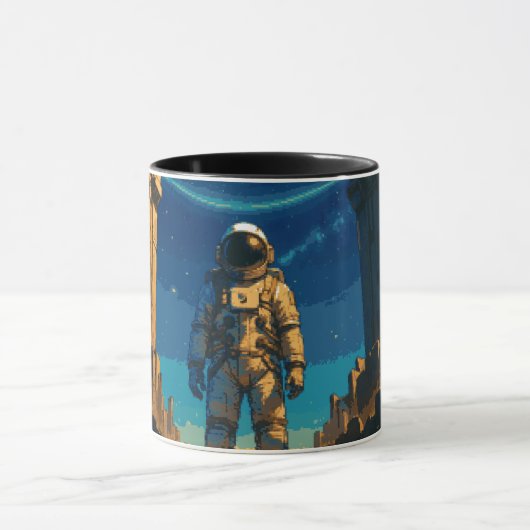 Mug Astronaut Beneath the Celestial Gate (Centre)