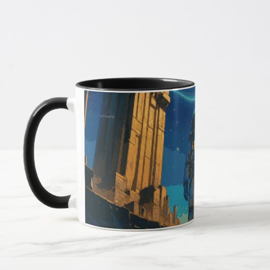 Mug Astronaut Beneath the Celestial Gate (Gauche)