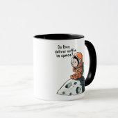 MUG ASTRONAUT CAFÉ MUSINES DANS L'ESPACE (Devant droit)