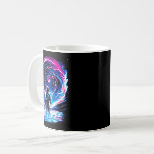Mug Astronaut Cosmic Outer Space Galaxy Science (Devant gauche)