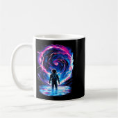 Mug Astronaut Cosmic Outer Space Galaxy Science  (Gauche)
