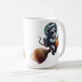 Mug Astronaut de chat cosmique : Aventure magique et s (Devant droit)