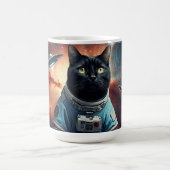 Mug Astronaut de chat galactique (Centre)