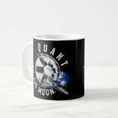 Mug Astronaut Patinage Quant QNT Crypto Coin HODL Toke (Devant gauche)