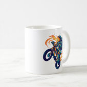 Mug Astronaute à vélo BMX (Devant droit)