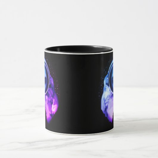 Mug Astronaute Alien rétro (Centre)