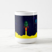 Mug astronaute astronaute de vaisseau spatial de fusée (Centre)