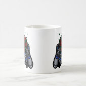 Mug Astronaute au visage de roses (Centre)