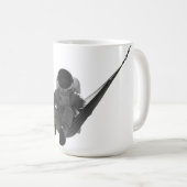 Mug Astronaute avec bière sur hamac (Devant droit)