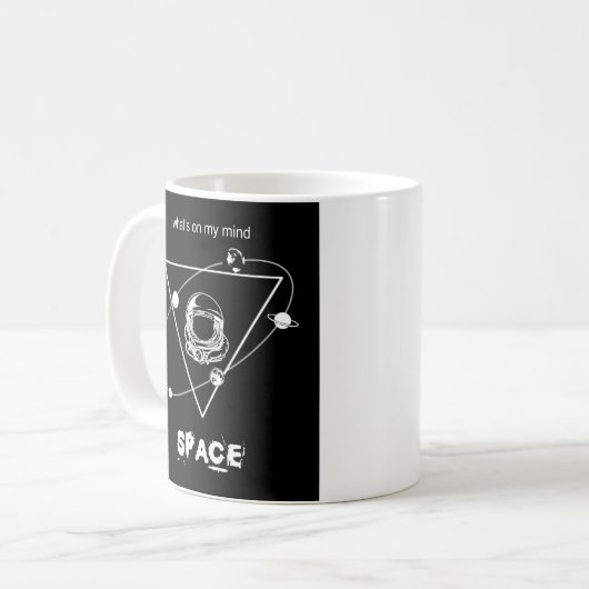 Mug astronaute casque (Devant gauche)