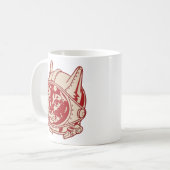 Mug Astronaute chat vintage     (Devant gauche)