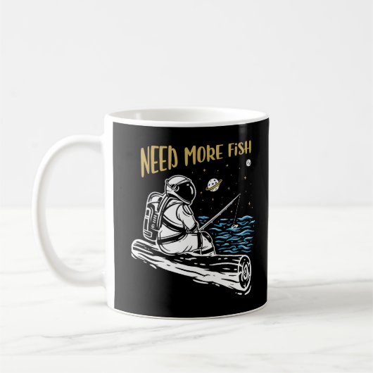 Mug Astronaute de pêche (Gauche)